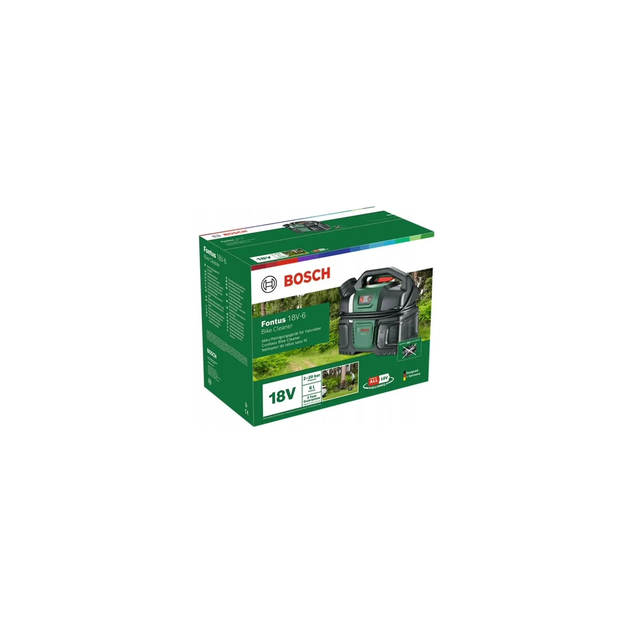 Fotografie 6 - Vysokotlaký čistič BOSCH Fontus 18V-6 06008B6200