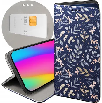 Pouzdro na mobilní telefon Flipové pouzdro Hello Case pro Samsung Galaxy A22 5G modré