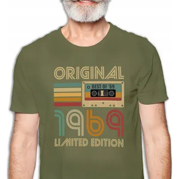 Pánské tričko Tričko k 56. narozeninám Dárek Pánské Tričko khaki 1969 + XXL balení