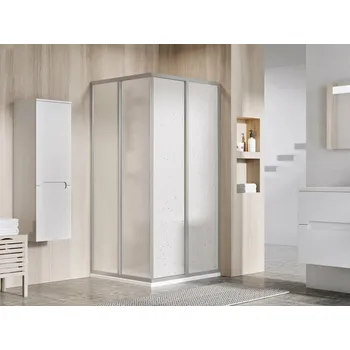 RAVAK Sprchový kout Ravak Supernova SRV2/SRV2 80x90x195 rohový, satin/pearl 14V40UO211;14V70UO211