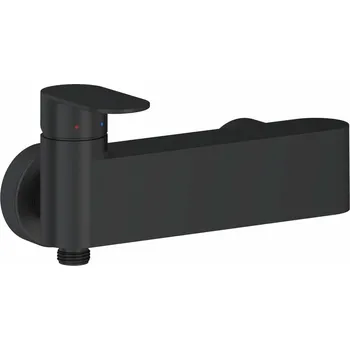 Vodovodní baterie RAVAK Baterie Ravak Chrome II sprchová nástěnná, bez sprchového setu, černá, X070464 X070464