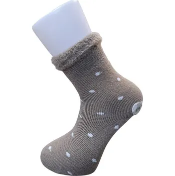 Dámské termo ponožky Aura Via Dámské termo ponožky Hnědá 35-38