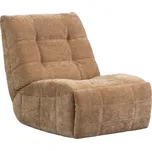 Světle hnědé polohovací manšestrové relaxační křeslo Hein – WOOOD ID_1823104