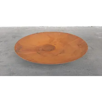 GEOMAT Steel Firepit Corten R 80 cm