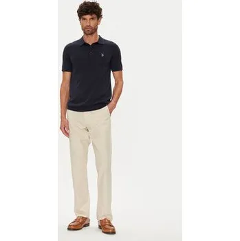 Pánské tričko U.S. Polo Assn. Polokošile MUP3709 Tmavomodrá Regular Fit XXL