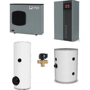 Tepelné čerpadlo AKCE - Tepelné čerpadlo ARGO AIM 11 - třífázové, pro RD 11 kW - sestava s ohřevem TUV, akumulací a montáží