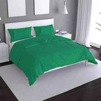 Povlečení Sablio Povlečení Bledě zelená - 140x220 / 90x70