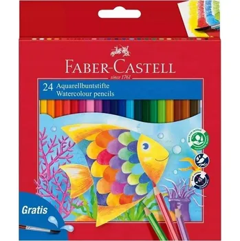 Kresba Akvarelové Pastelky Faber-Castell 24 ks
