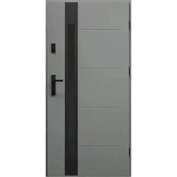 Vchodové dveře Vchodové dveře Onyx P55 antracit 80 P otevírání dovnitř
