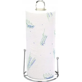 Utěrka Držák na kuchyňské utěrky Kesper kovový stříbrný 32,5 cm