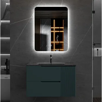 Zrcadlo Erga Evelyn, LED zrcadlo 60x80cm, 2185 lm, 6500K, zadní osvětlení, ERG-V01-119-6080-00