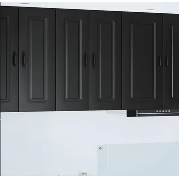 Organizace kuchyně vidaXL Kuchyňská skříň Kalmar Černá 30 x 31 x 80 cm kompozitní dřevo