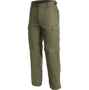 Pánské kalhoty Kapsáče trekové taktické 2v1 Mil-Tec BDU Zip-Off Olive XXL