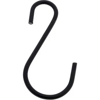 police STOREFACTORY Kovový háček KROKEN BAL/4ks černý