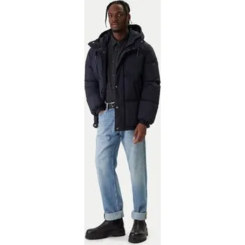 Pánská větrovka Gant Vatovaná bunda 7006567 Tmavomodrá Regular Fit M