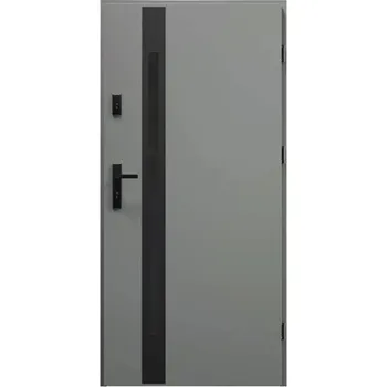 Vchodové dveře Vchodové dveře Opal S68 tmavý antracit 90 P otevírání dovnitř