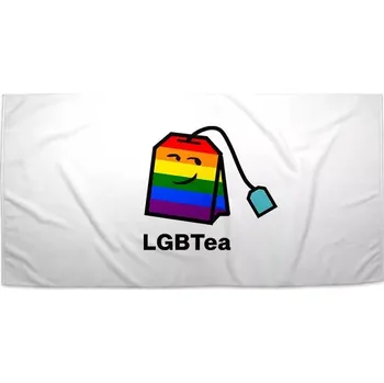 Sablio Ručník LGBT Tea - 30x50 cm