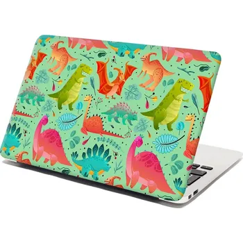 samolepka Sablio Samolepka na notebook Dinosauři v trávě - 29x20 cm