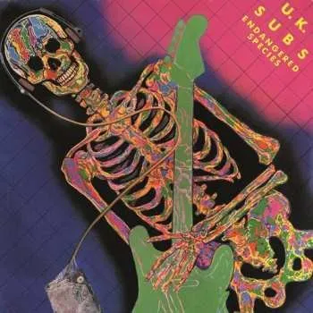 Zahraniční hudba LP UK Subs: Endangered Species CLR | LTD 2014 Reissue Coloured Clear Gatefold Vinyl Limited Edition