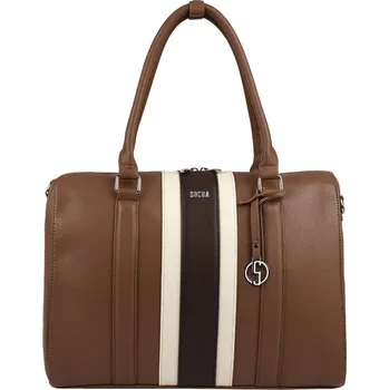 Kabelka Kabelka na notebook Socha BB Choco Stripe 17.3"