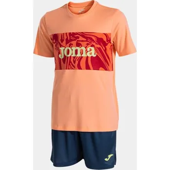 Dětská sportovní souprava JOMA KIDS CAMP SET ORANGE NAVY Velikost: 14 (XS), Barva: ORANGE-NAVY