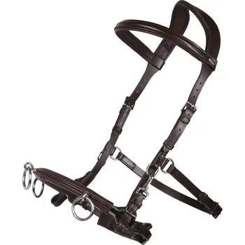 Kožený obnosník QHP, hnědá, Full