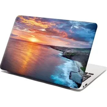 samolepka Sablio Samolepka na notebook Západ slunce nad mořem - 29x20 cm