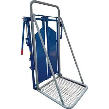 Chov hospodářského zvířete Fixační čelo PRIEFERT se skládacím pozinkovaným rámem