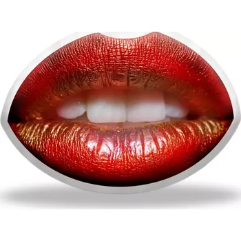 Polštář Sablio 3D polštář ve tvaru Rty