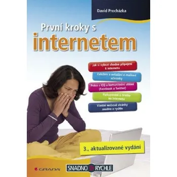 Kniha První kroky s internetem - David Procházka