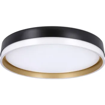 LED stropní osvětlení FLORIDA - 24W, 4000K (denní bílá), 38cm, černé / bílé / zlaté