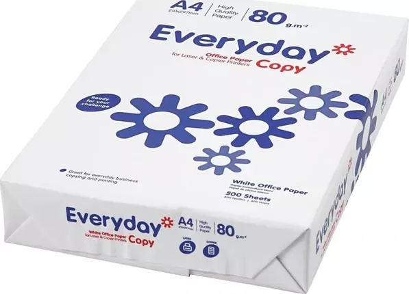 Xerografický papír A4/80g Everyday Copy (formát A4: 210 x 297mm)