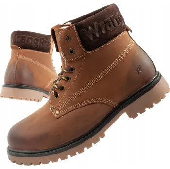 Pánská zimní obuv Pánské boty šněrovací kotníkové kotníkové boty Wrangler Arch Fur vel. 45 elegantní zateplené