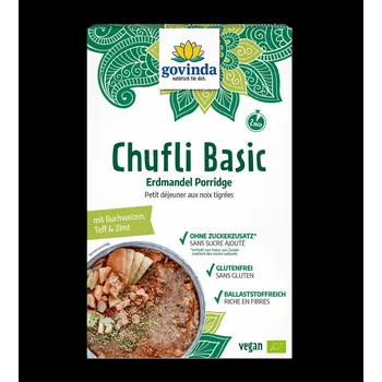 Govinda Chufli Basic - Kaše s tygřími ořechy 500g bio BIO VEGAN BEZLEPEK Množství: 1 ks
