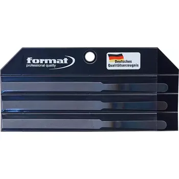 Sada pilníků na kontakty 140mm sek 2 3 ks. FORMAT