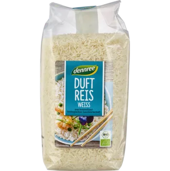 Rýže Dennree Rýže jasmínová bílá 500g bio BIO VEGAN Množství: 1 ks