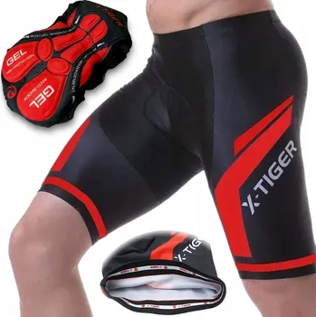 Pánské kraťasy Kraťasy na kolo X-Tiger XXL černé