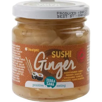 Omáčka Terrasana Sushi zázvor 190g bio BIO VEGAN Množství: 1 ks
