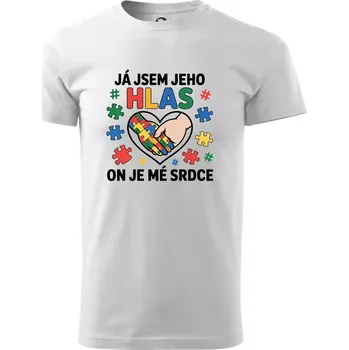 Podané ruce - Já jsem jeho hlas - Triko extra velké (5-8XL) - 7XL ( Bílá )