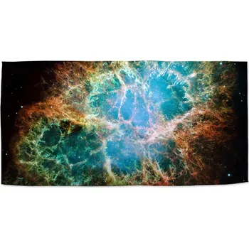 Osuška Sablio Ručník Vesmírná abstrakce - 50x100 cm