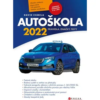 Kniha Autoškola 2022 - David Chmela