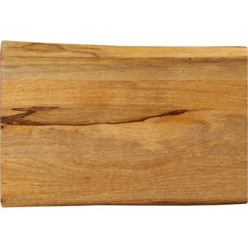 Konferenční stolek vidaXL Stolní deska 50x40x3,8 cm obdélníková masivní akácie živá hrana [370679] Barva: Mangovníkové dřevo (dubová povrchová úprava)