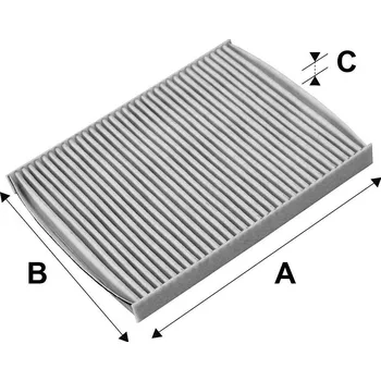 Ventilátor topení a klimatizace Filtr, vzduch v interiéru VALEO 715661