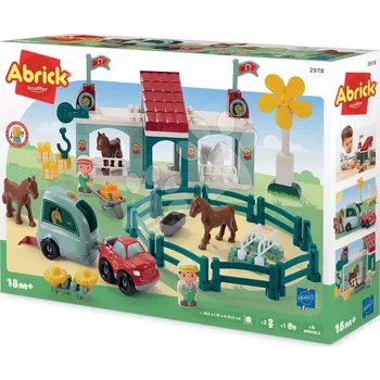 ostatní stavebnice Stavebnice farma stáj s mlýnem Abrick