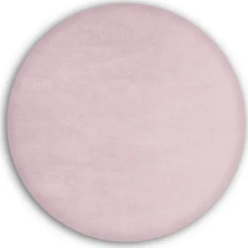 Předsíňová stěna Čalouněný nástěnný panel kolo - průměr 50 cm, výška 5 cm - levandulová