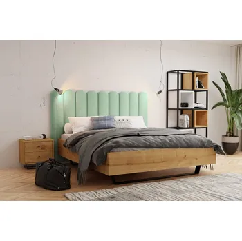 Předsíňová stěna Čalouněný nástěnný panel plot 20 x 120 x 3 cm mátová