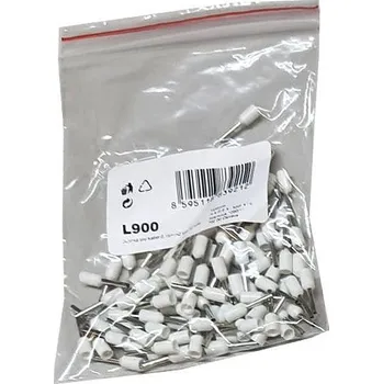 Síťový kabel Dutinka pro kabel 0,75mm2 bílá (E7508), balení 100ks