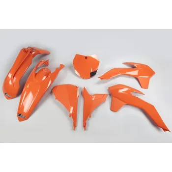 UFO kompletní sada plastů KTM SX/SXF 13-15, SX 250 16, barva oranžová (UFO kompletní sada plastů KTM SX/SXF 13-15, SX 250 16, barva oranžová)