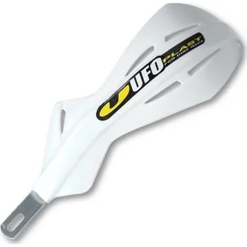 Motodíl UFO kryty páček ALU barva bílá (s upevněním 28mm) (UFO kryty páček ALU barva bílá (s upevněním 28mm))