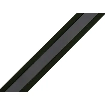 Reflexní páska šíře 20 mm na tkanině, střední, 3 černá